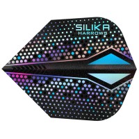 Masquedardos Plumas Harrows Darts Silika Colourshift Crystalline N6 X Silver Hf5143