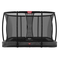 Masquedardos Cama Elástica Berg Inground Ultim Champion 330 Grey + Red Deluxe Be32.33.73.31