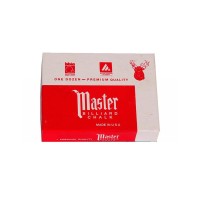 Masquedardos Giz de Bilhar Master Gold 12 Unidades 3003.120