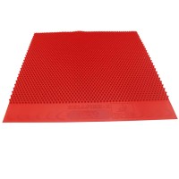 Masquedardos Caoutchouc de raquette de ping-pong Sauer Troger Hellfire X rouge 1.2mm