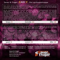 Masquedardos Ping-Pong-Sauer-Schaufel Gummi Troger Easy P Roter Ochse