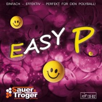 Masquedardos Гумено гребло за пинг-понг Sauer Troger Easy P Black Ox