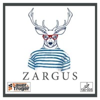 Masquedardos Sauer Troeger Zargus Ping Pong Negru Cauciuc 1.8mm