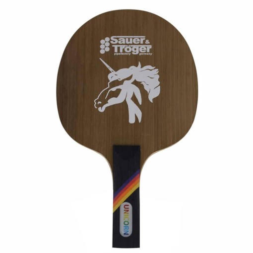 Masquedardos Madera Pala Ping Pong Sauer Troger Unicorn Gerade