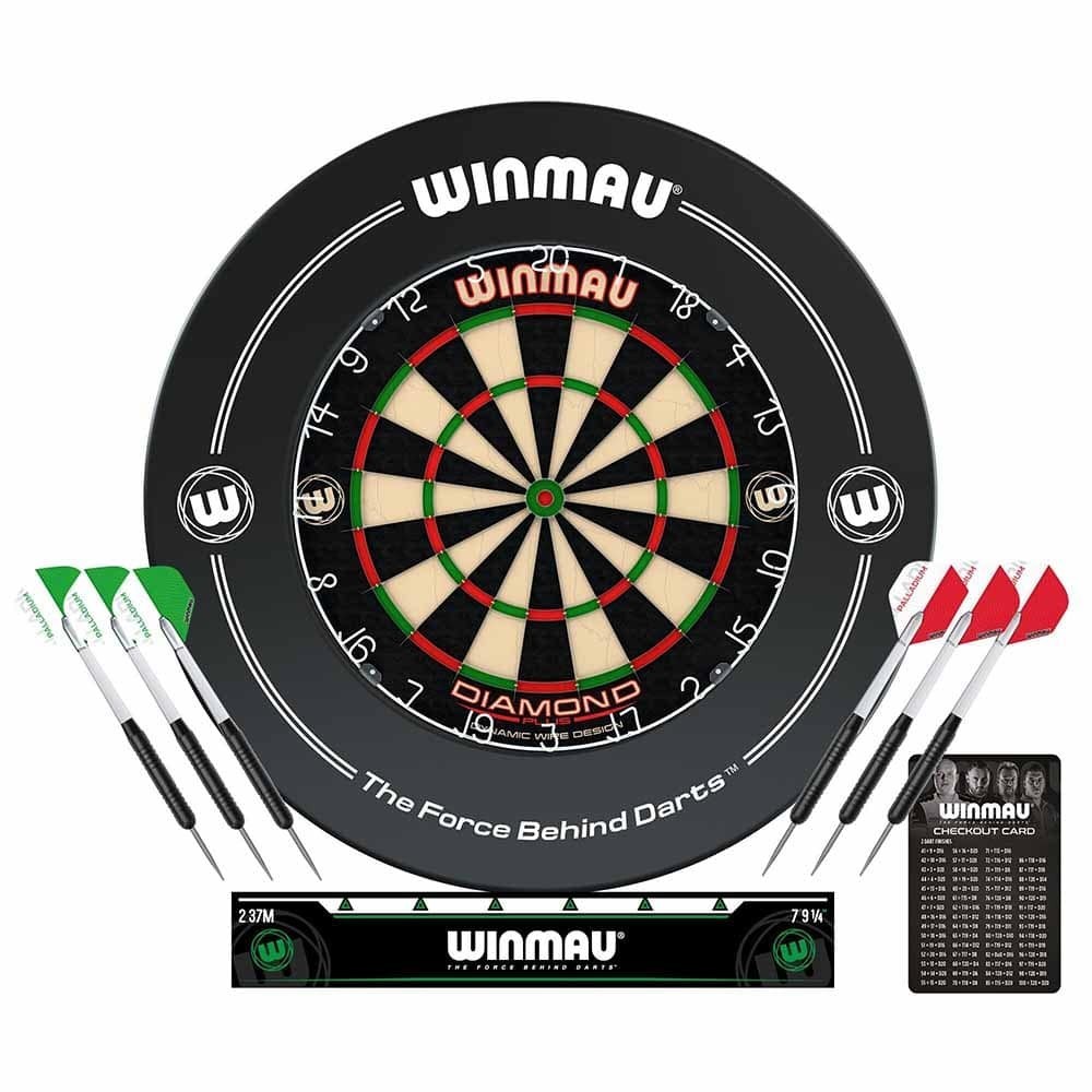 Masquedardos Pack Dartboard Surrounded Set Diamond 5315