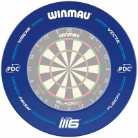 Masquedardos Surround Winmau Dardos Pdc Azul 4446.