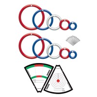 Masquedardos Accessori per anelli da pratica Winmau Pdc 8438