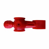 Masquedardos Igrač za nogomet Buffalo Red 16 mm 6050.952