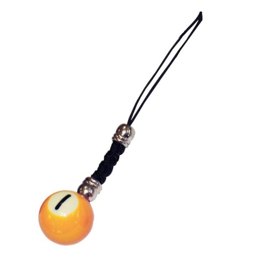 Masquedardos Elegantný kľúčík Billiard Ball číslo 1 40097001