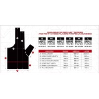 Masquedardos Билярна ръкавица Cuetec Гланц Axis черен левичар S 45199055