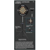Masquedardos Support Diana Winmau Xtreme Darboard Stand 2 ((Does not include Diana Ni Surround) 4020