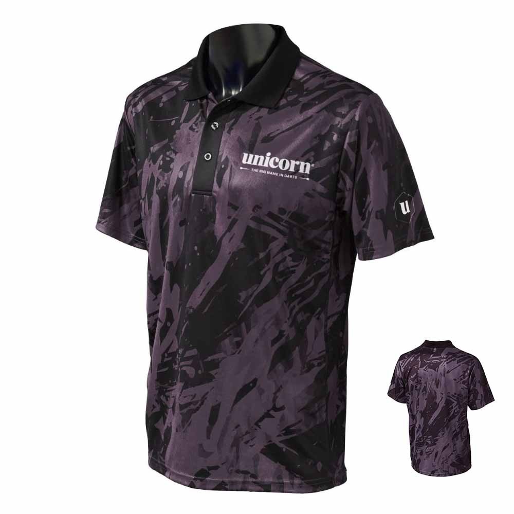 Masquedardos Polo Unicorn Darts Pro-tech Camo Black Xxl 808bkxxl