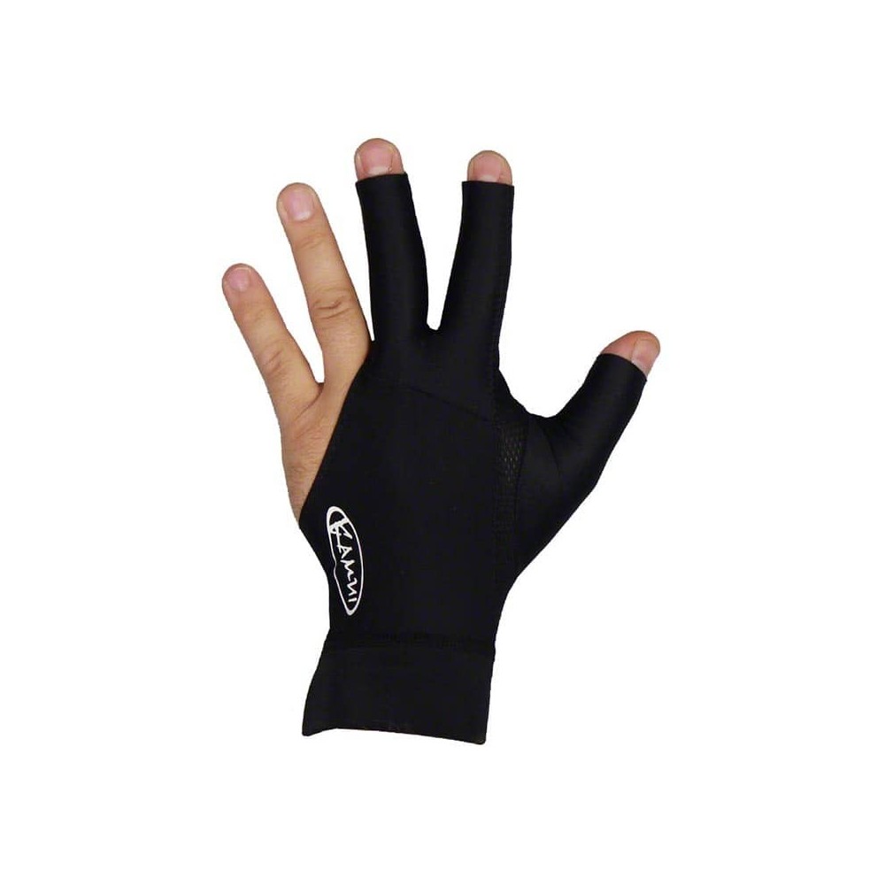 Masquedardos Biliárd kesztyű Kamui Glove Quick Dry Black Xl jobbkezes