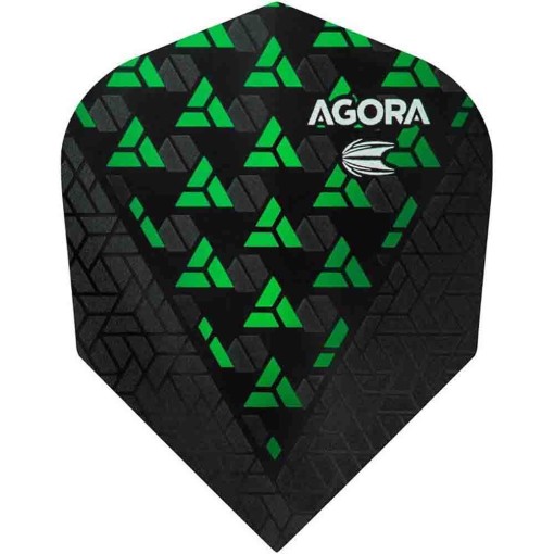 Masquedardos Feathers Target Darts Green Agora number 6 332430