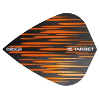 Masquedardos Plumas Target Darts Vision Ultra Spectrum Kite Naranja 332260