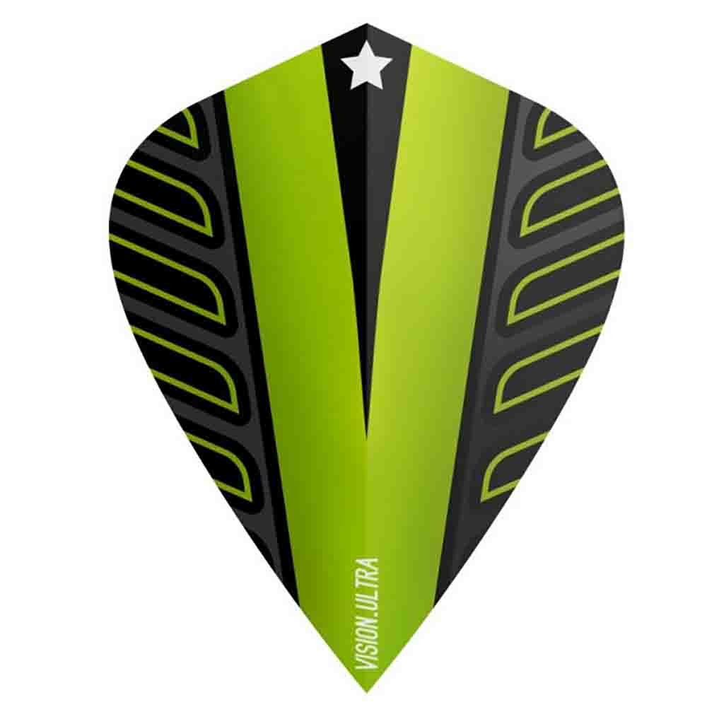 Masquedardos Feathers Target Darts Voltage vision ultra green kite 333320