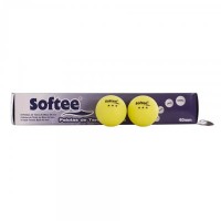 Masquedardos Box 6 Balls Softee Table tennis 40mm yellow 24160.019.40