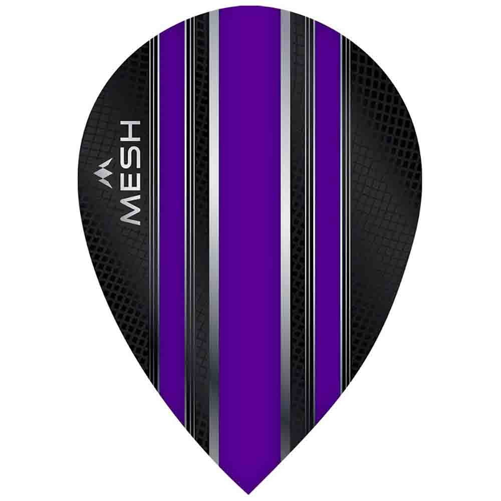 Masquedardos Plumas Mission Darts Ovalada Mesh Purple M000436