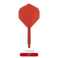 Masquedardos Plumas Condor Axe Standard Rojo Largo 33.5mm 3 Uds.