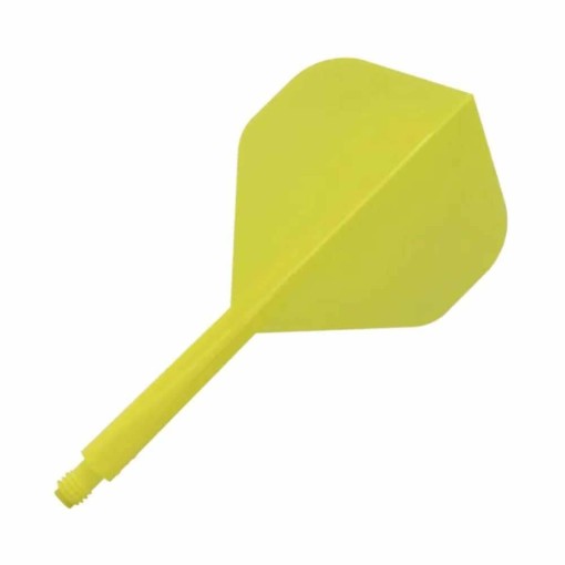 Masquedardos Plumas Condor Axe Standard Amarillo Largo 33.5mm 3 Uds.