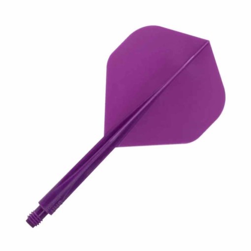 Masquedardos Plumas Condor Axe Standard Morada S 21.5mm 3 Uds.