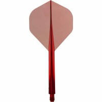 Masquedardos Plumas Condor Axe Standard Rojo Claro S 21.5mm 3 Uds.