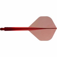 Masquedardos Plumas Condor Axe Standard Rojo Claro S 21.5mm 3 Uds.