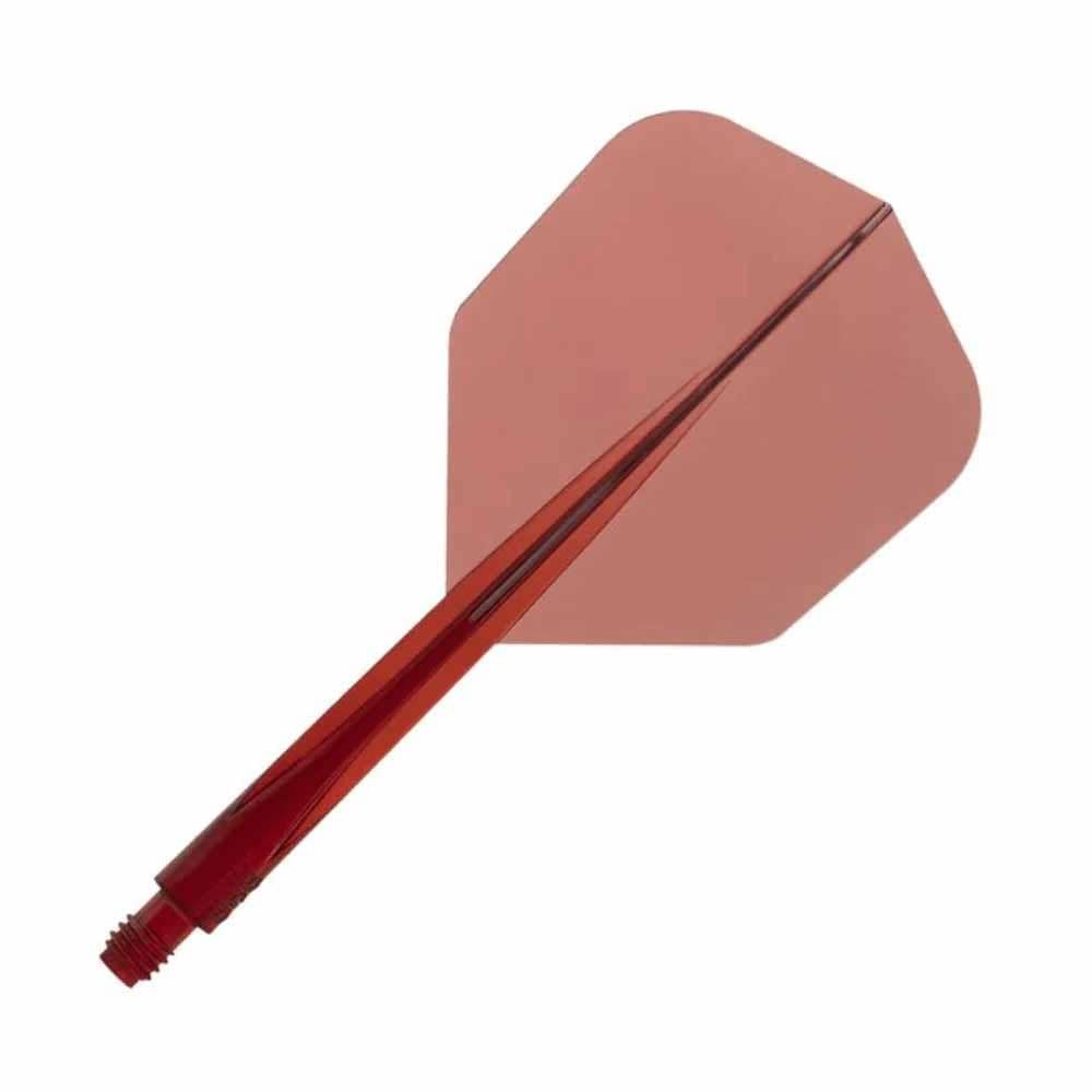 Masquedardos Plumas Condor Axe Shape Rojo Claro S 21.5mm 3 Uds.