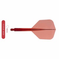 Masquedardos Condor feathers Axe shape Light red S 21.5mm Three of you.