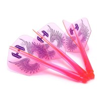 Masquedardos Plumas Condor Axe Flap Wings Rosa Neon Shape M 27.5m 3 Uds.