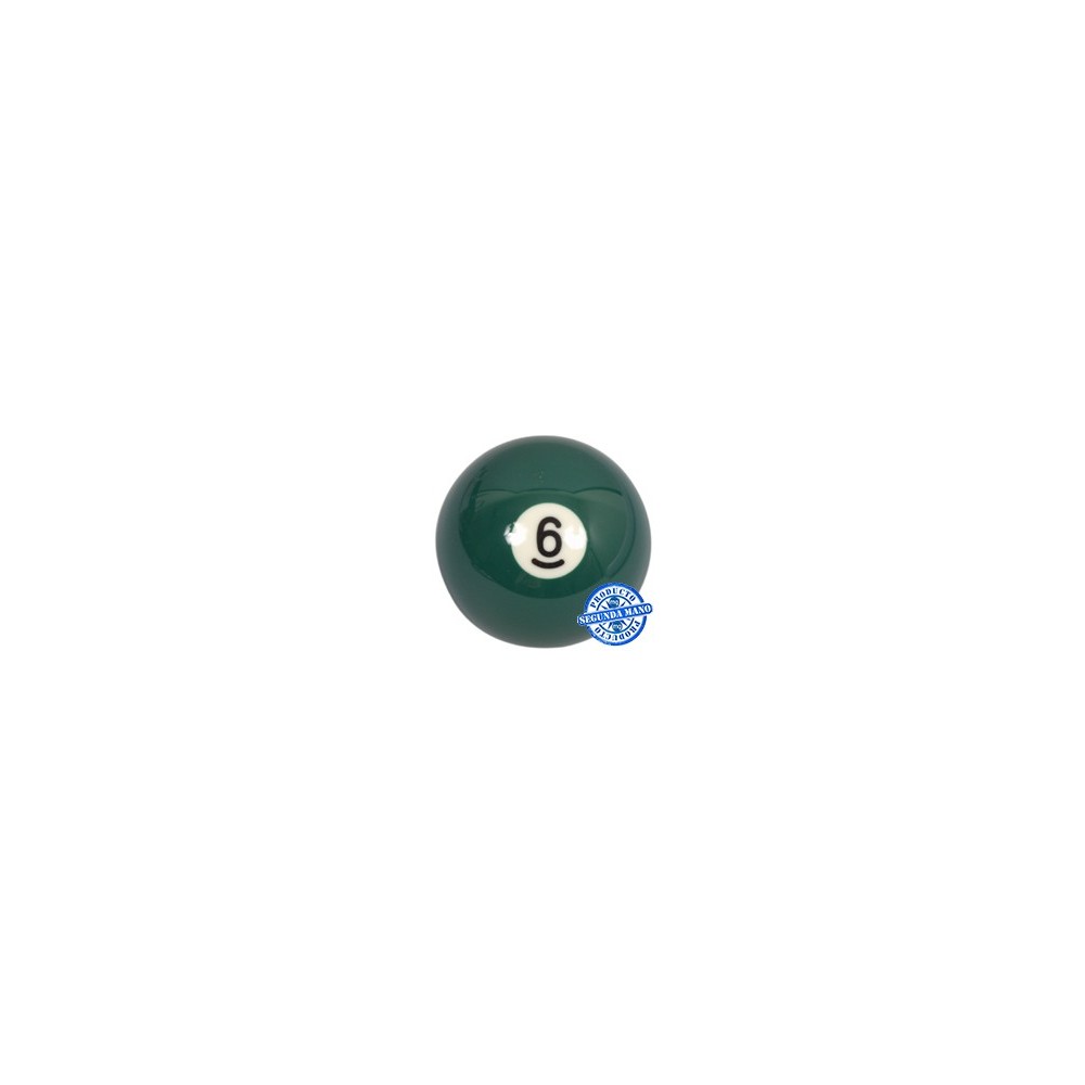 Masquedardos Billiard ball number six second hand