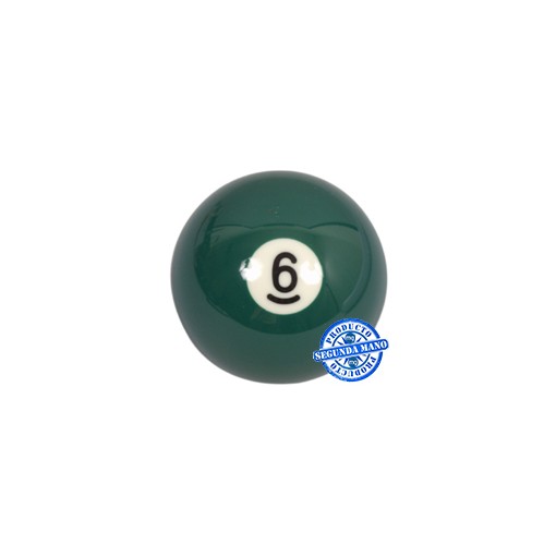 Masquedardos Billiard ball number six second hand