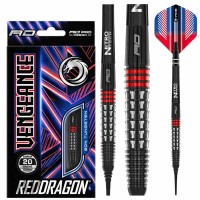 Masquedardos Dardos Red Dragon Vengeance Red 90% 18g Rdd2672