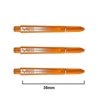 Masquedardos Cañas Red Dragon Shaft Vrx Medium Naranja 35mm  Tc458