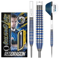 Masquedardos Dardos Red Dragon Luke Humphies Tx3 Cool Blue 90% 24g Rdd2661