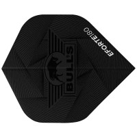 Masquedardos Plumas Bulls Darts Eforte 180 No2 Standard Negro Bu-51002