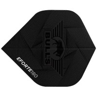 Masquedardos Plumas Bulls Darts Eforte 180 No2 Standard Negro Bu-51002