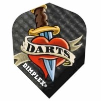 Masquedardos Plumas Harrows Darts Dimplex Dagger And Heart 4027