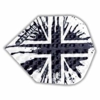 Masquedardos Peří Harrows Darts Dimplex Union Jack Paint Splat 4005.