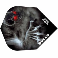 Masquedardos Plumas Bulls Darts Phantom 100 No6 Shape Rojo 50727