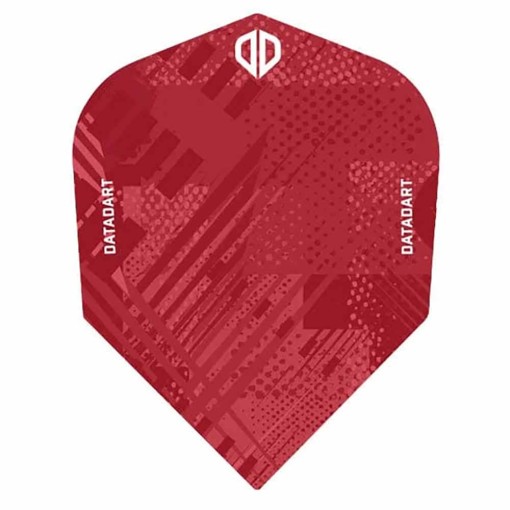 Masquedardos Pluma Dardos Datadart Grunge Rojo Shape N6