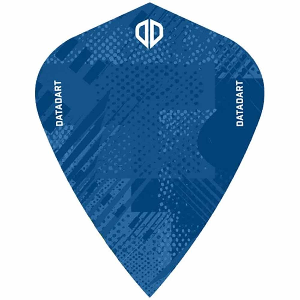 Masquedardos Pluma Dardos Datadart Grunge Azul Kite N6