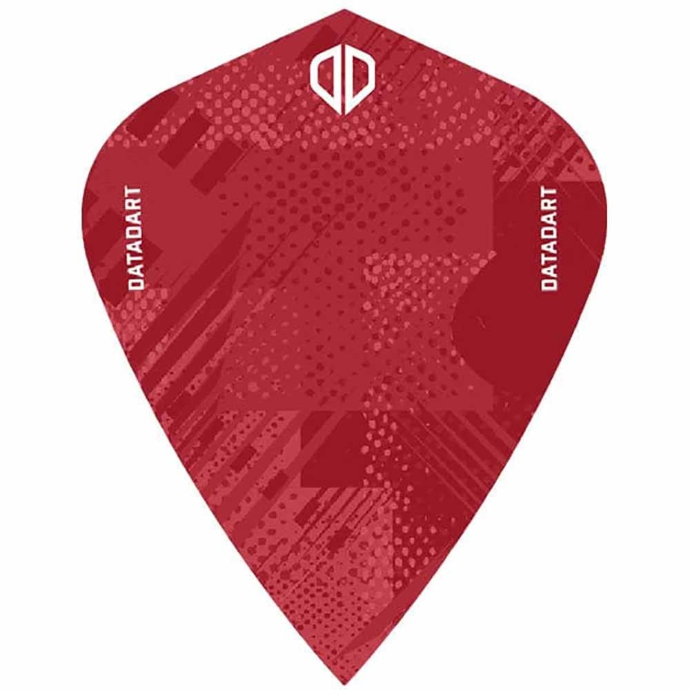 Masquedardos Pluma Dardos Datadart Grunge Rojo Kite N6