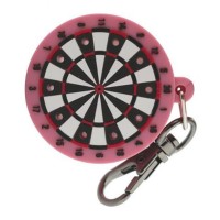 Masquedardos Llavero Trinidad Dartboard Shape Tip Holder Pink