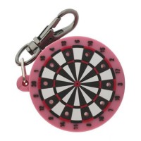 Masquedardos Llavero Trinidad Dartboard Shape Tip Holder Pink