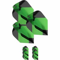 Masquedardos Plumas Target Tag Black Green (3 Sets) Ultra Ten - X 337760