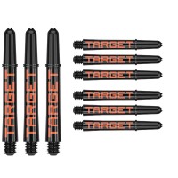 Masquedardos Cañas Target Pro Grip Tag Shaft Intb 3 Sets Black Orange (41mm) 380317