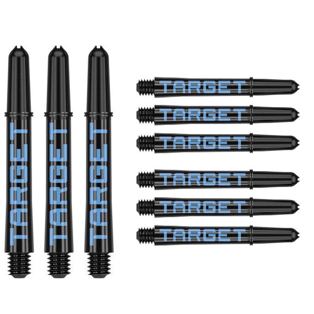 Masquedardos Cañas Target Pro Grip Tag Shaft Intb 3 Sets Black Blue(41mm) 380323