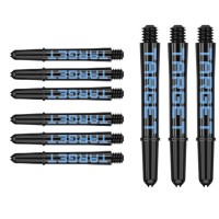 Masquedardos Cañas Target Pro Grip Tag Shaft Intb 3 Sets Black Blue(41mm) 380323