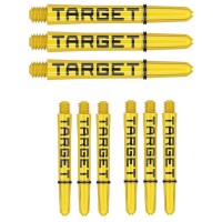 Masquedardos Cañas  Target Pro Grip Tag Shaft Intb 3 Sets Black Yellow (41mm) 380314